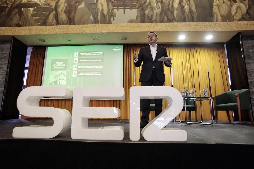 Foro Ser con el alcalde de Santa Cruz, José Manuel Bermúdez.