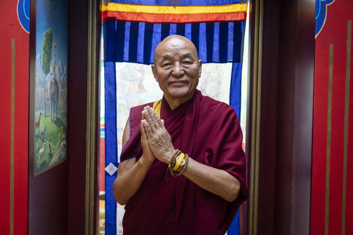 Thubten Wangchen, fundador de la Casa del Tíbet en Barcelona