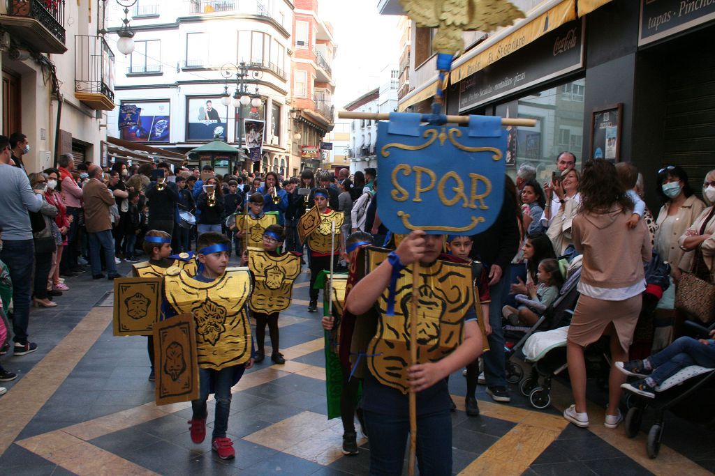 Procesión de papel en Lorca