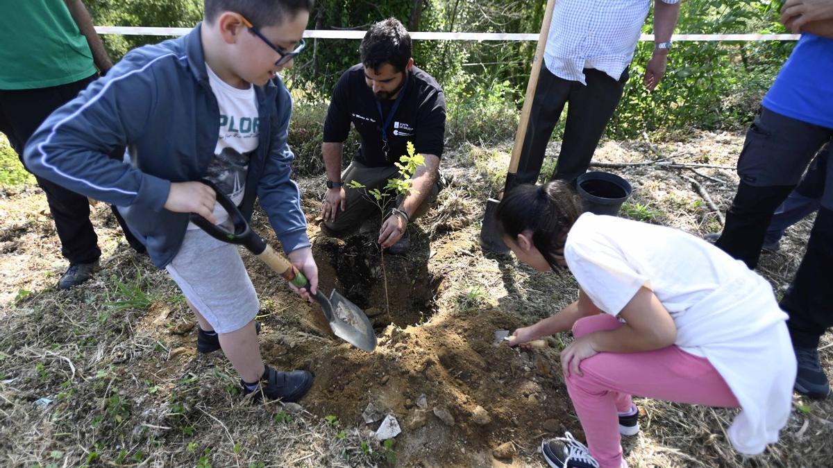 VIGO.  ACTO  DE LA CREACION DEL NUEVO AREA RECREATIVA DE LAVADORES. LAVADORES