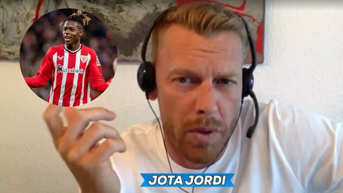 Jota Jordi tras el 'Me quedo' de Nico Williams: "Esta noche voy a contar cosas que no podía hasta ahora"