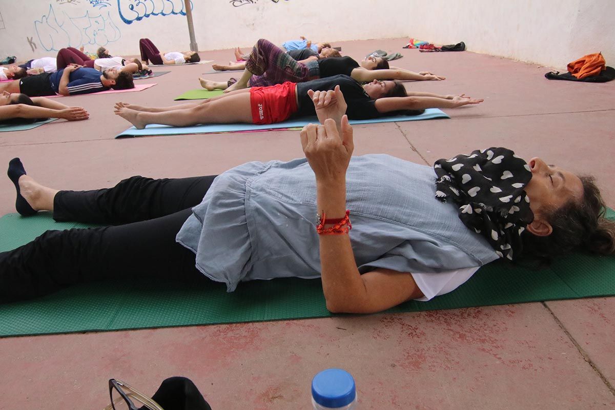Día mundial del Yoga en Córdoba