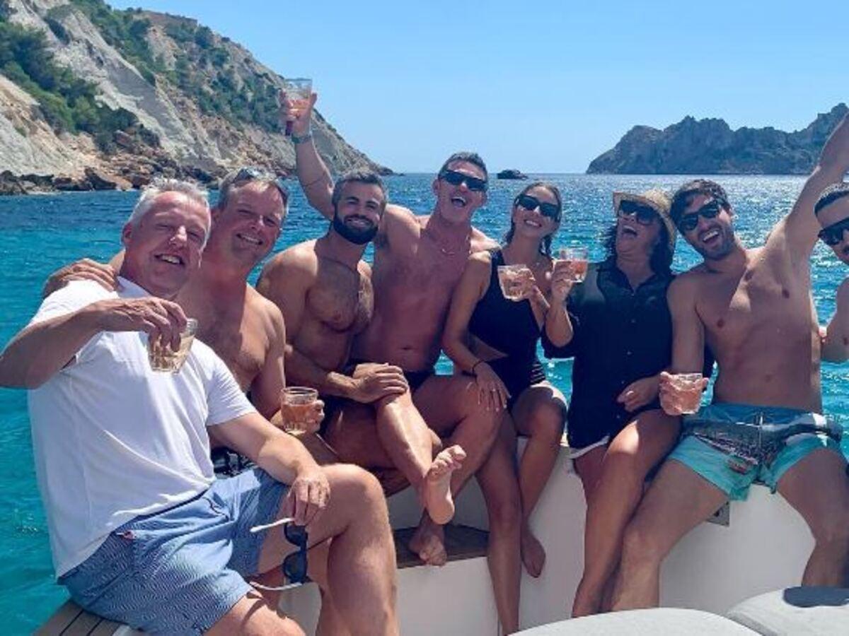 Luke Evans, en Ibiza