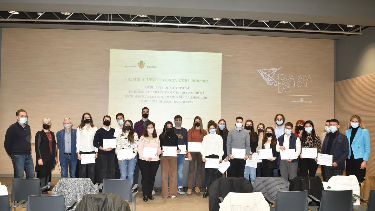 Tots els premiats en la present edició dels premis excel·lència