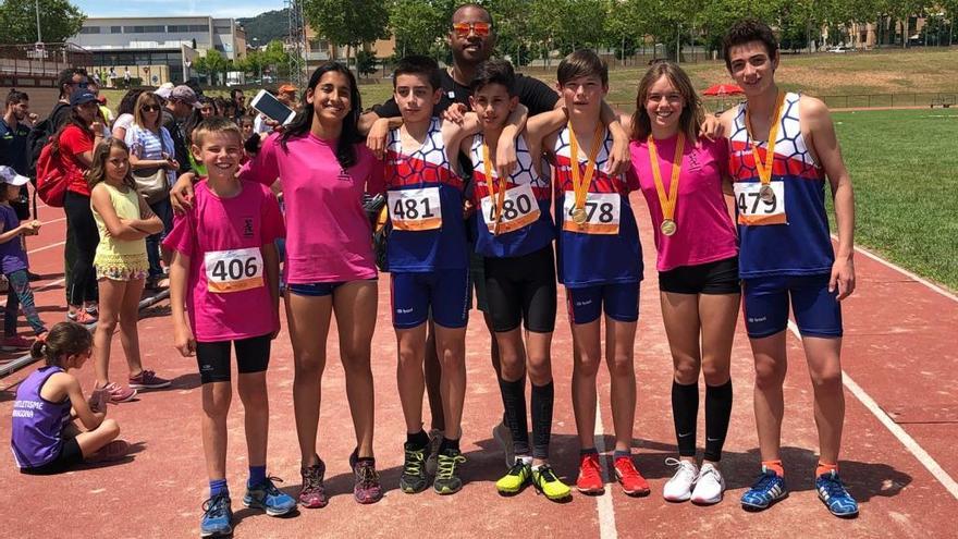 El Ventalló, tercer català amb set medalles en sub-14