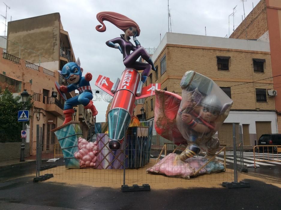 Fallas pasadas por agua en l'Horta