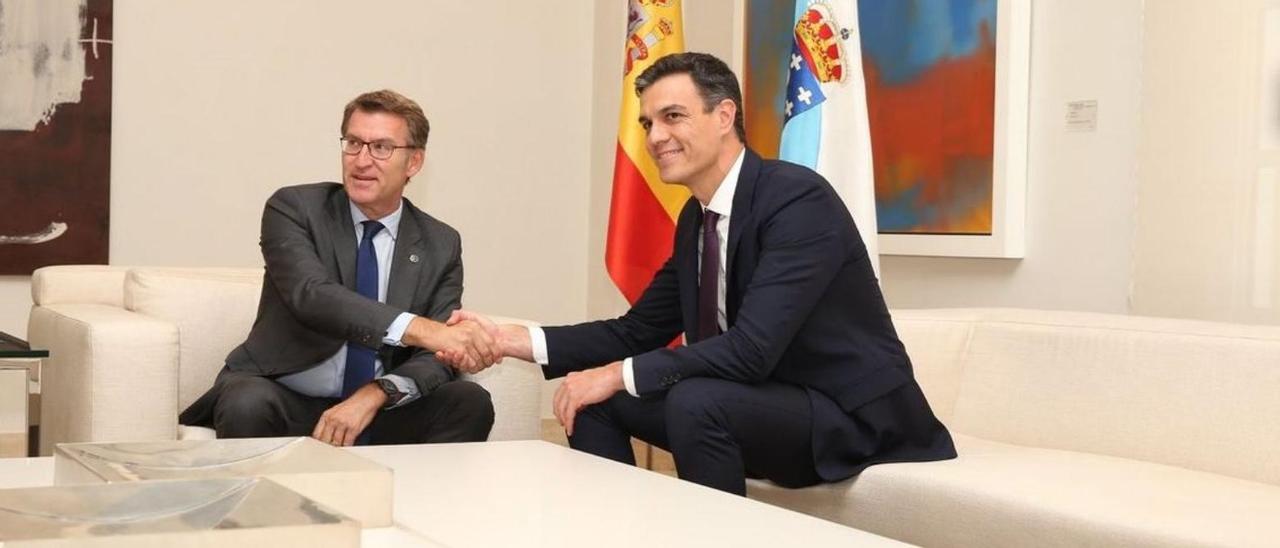 Feijóo y Sánchez.