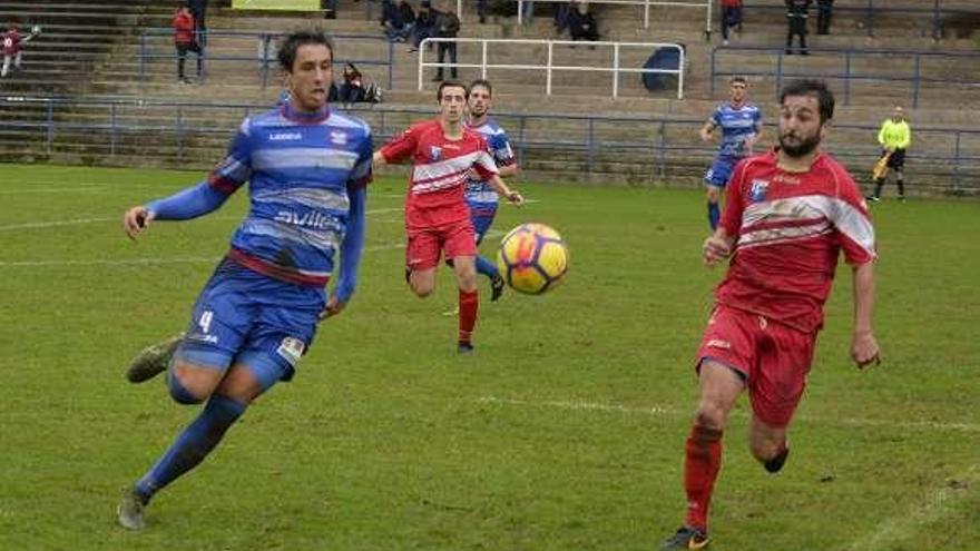 A la izquierda, David Alejandro en un partido con el Stadium.