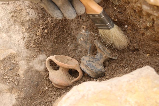 Les imatges dels santuari dedicat a Demèter a Empúries