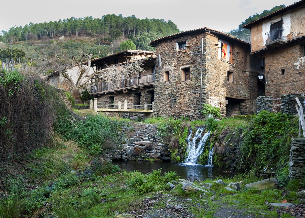 Robledillo de Gata es uno de los pueblos más bonitos de Extremadura.