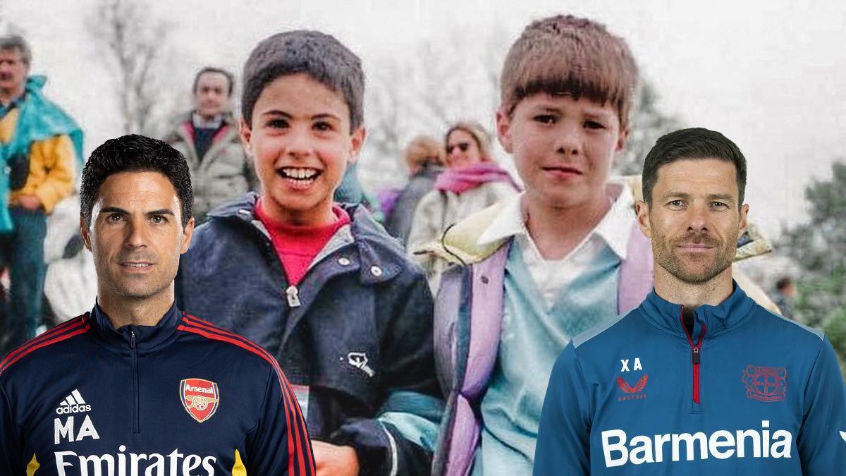 Arteta y Xabi Alonso, amigos desde la infancia