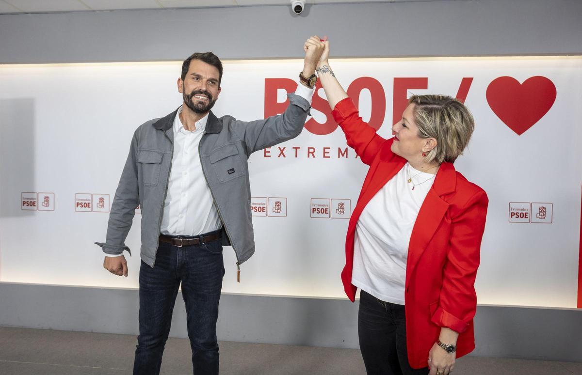 Cotrina avanza que Soraya Vega, que le disputó las primarias, estará en la Ejecutiva del PSOE de Extremadura