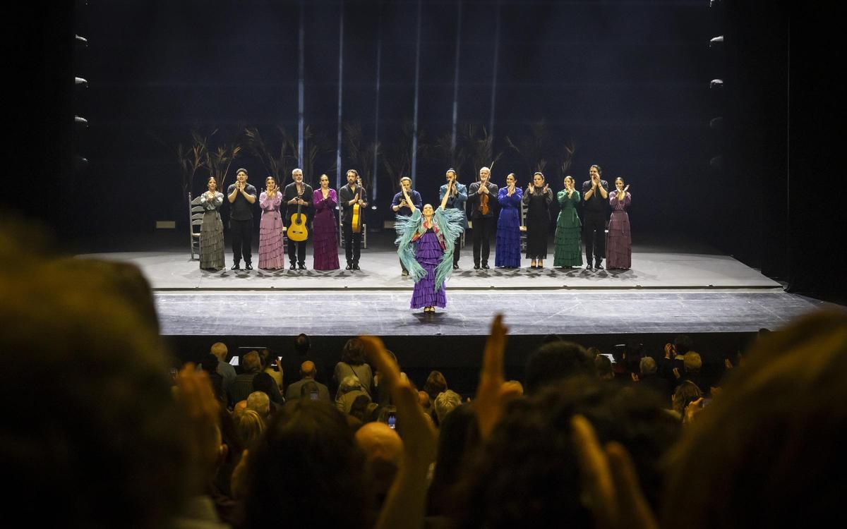 Sara Baras maravilla en Les Arts con cuatro llenos absolutos