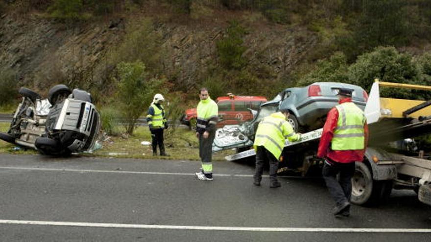 Accidente en Llodio (Álava).