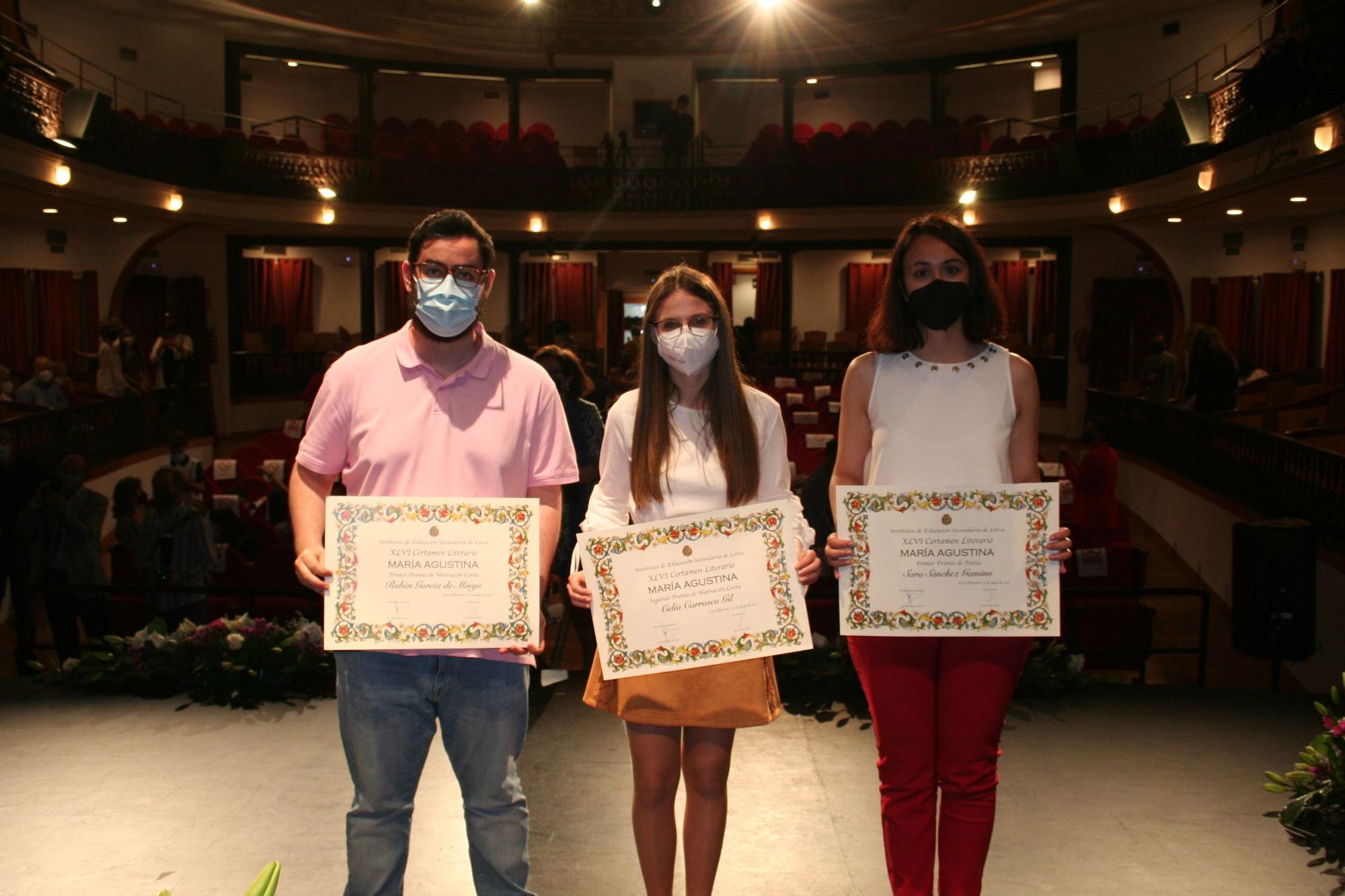 XLVI Certamen Literario María Agustina en Lorca