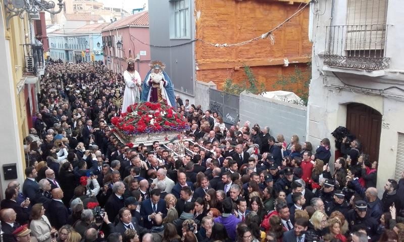 Misa del Alba y traslado del Cautivo