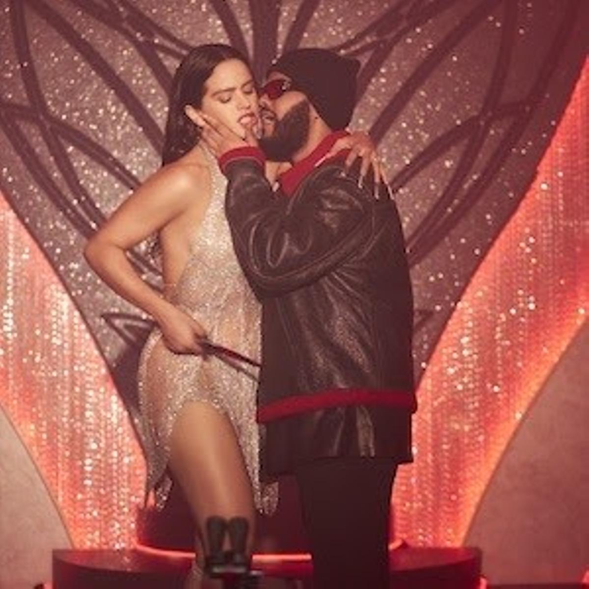 Rosalía y The Weeknd.