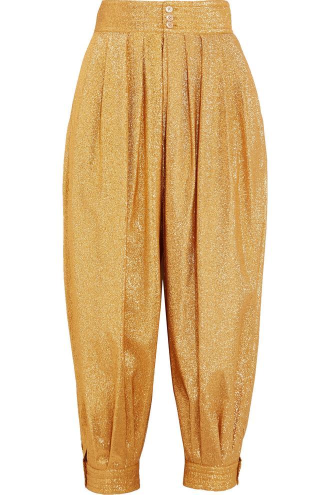 Pantalones dorados de Gucci (c.p.v.)