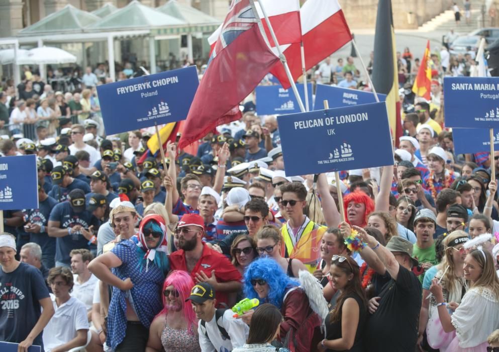 Tall Ships Races: El desfile