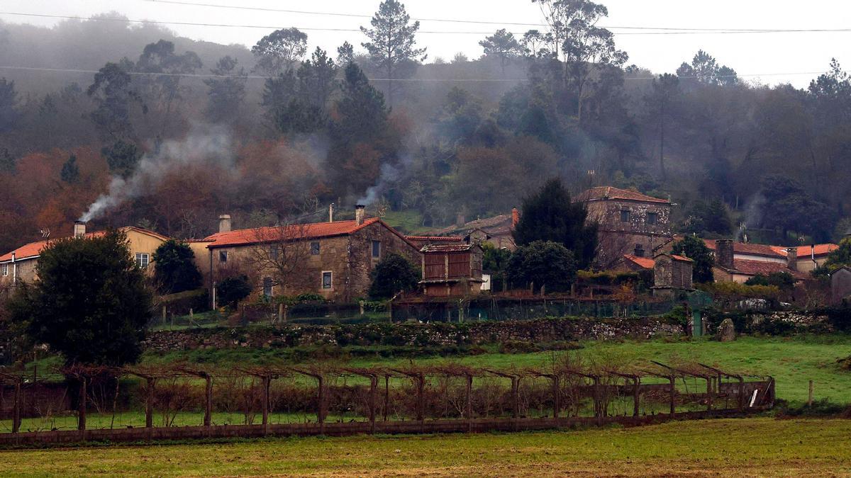 Una aldea gallega.