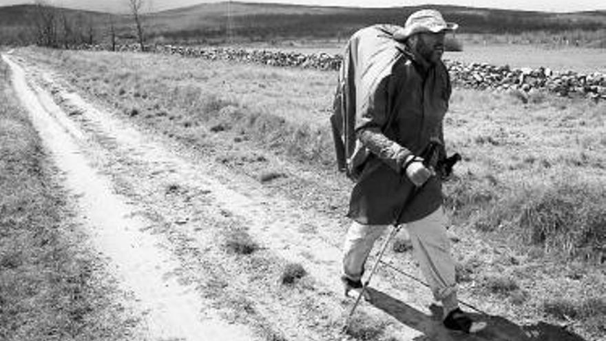 Antonio Asensio, ayer a su paso por la provincia de Salamanca.