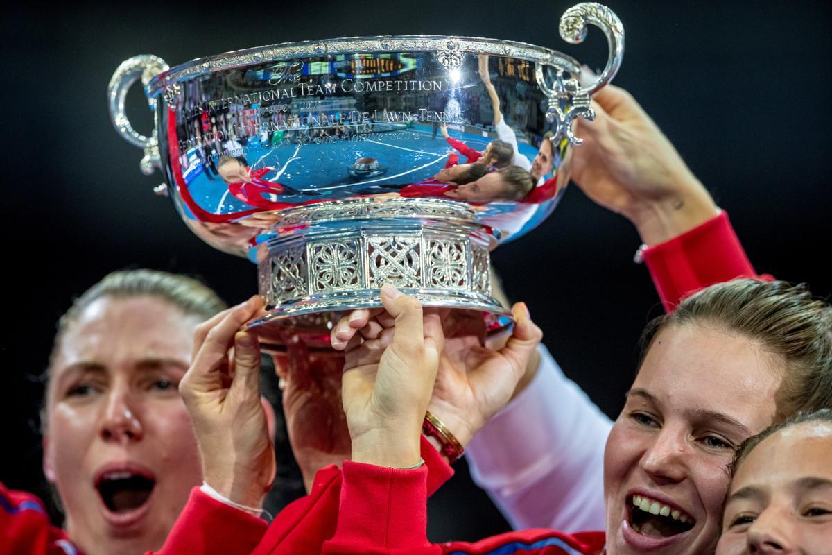 Las campeonas del mundo de tenis 2021 por equipos nacionales