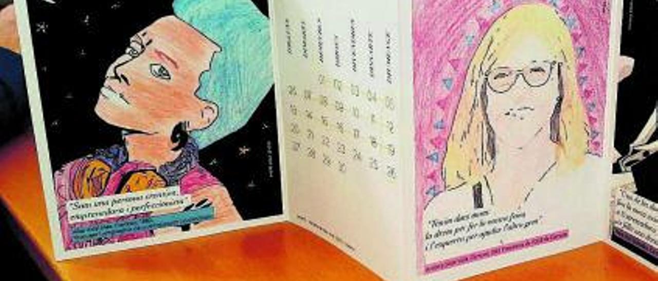 El calendario cuenta con artistas como la ‘youtuber’ Alba Vidal.