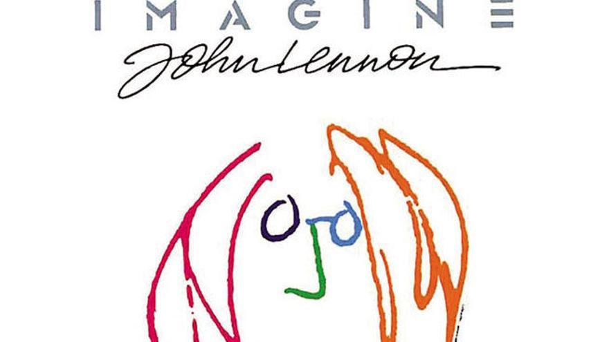 Carátula del disco &#039;Imagine&#039;, de John Lennon.