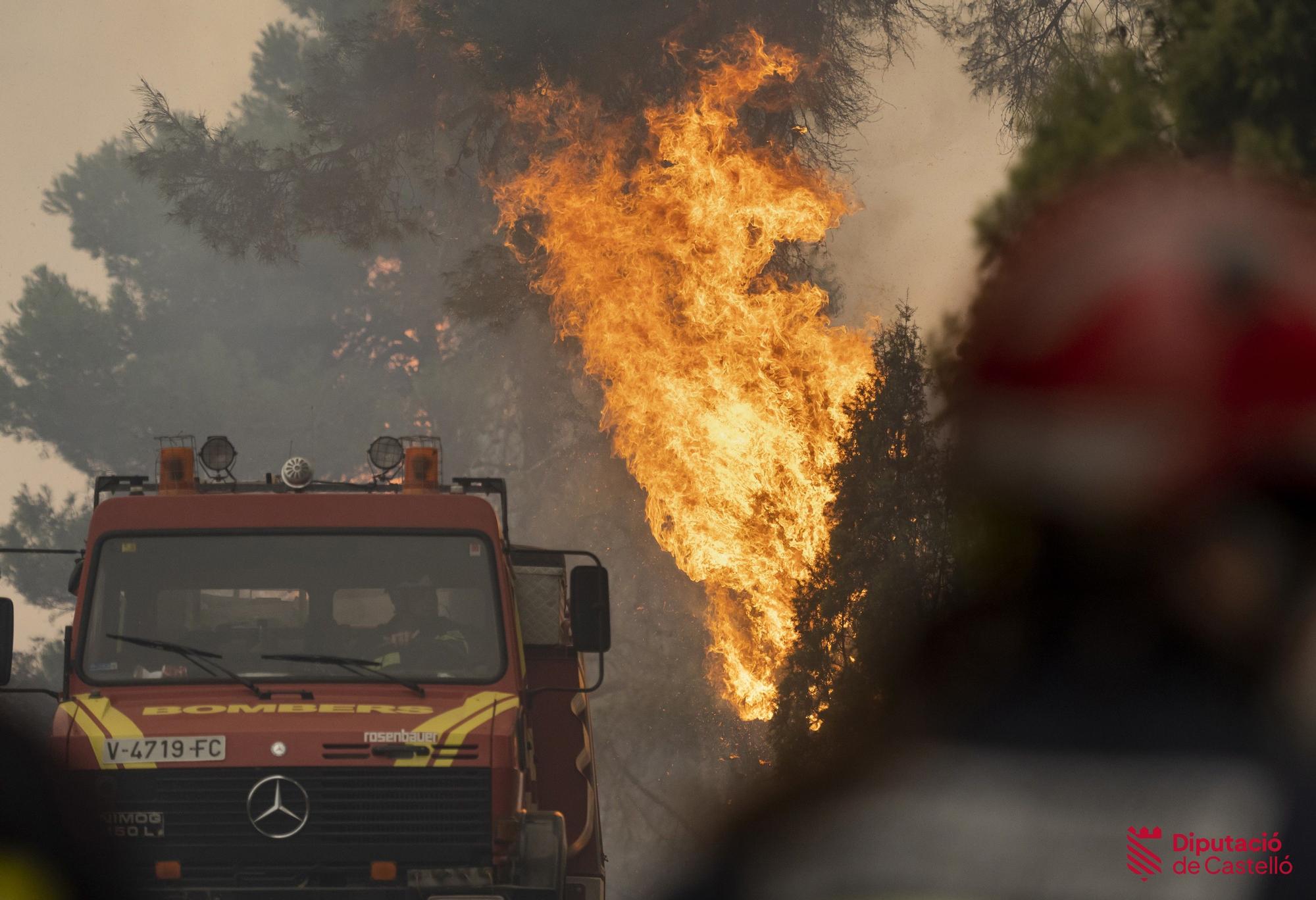 Incendio de Villanueva de Viver (Castellón)