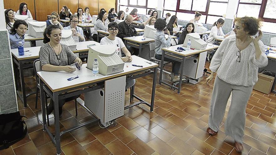 El 88% de los aspirantes acude a las oposiciones de los maestros