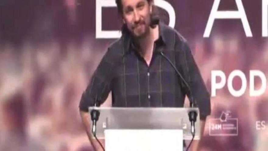 Iglesias: "Sé que los socialistas de verdad van a votar morado. ¡Bienvenidos a casa!"