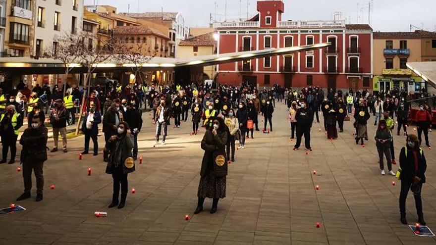 Las ayudas ya empiezan a llegar a los sectores afectados por el covid en Vila-real, entre ellos la hostelería, que ha protagonizado concentraciones para reclamar subvenciones.