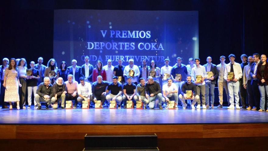 El Auditorio celebra la quinta Gala del Deporte organizada por Onda Fuerteventura