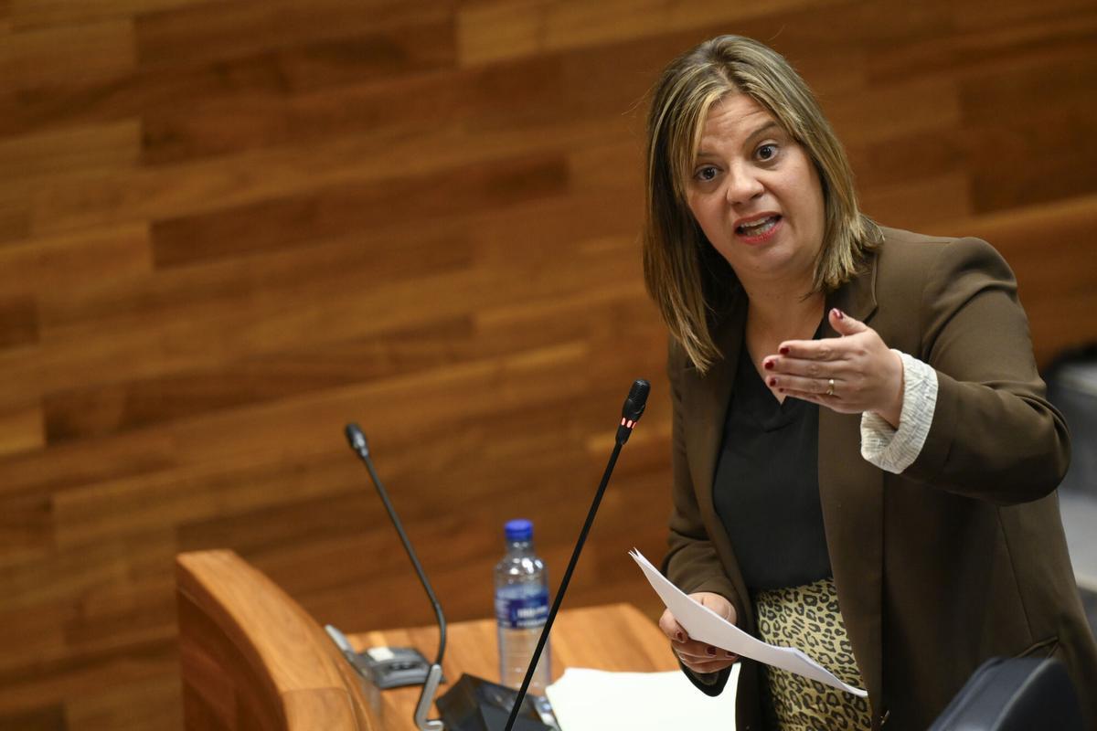 La vicepresidenta y consejera de Presidencia, Reto Demográfico, Igualdad y Turismo, Gimena Llamedo.