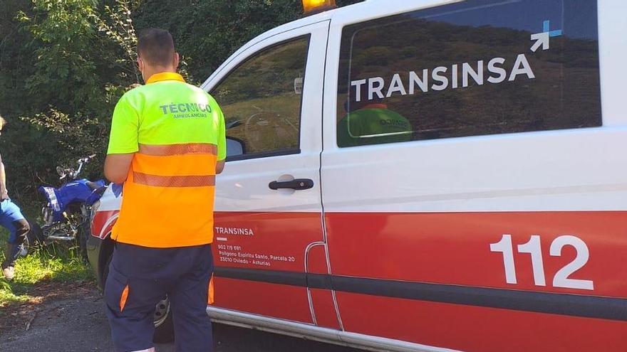 Dos heridos en un accidente de quad en Aller - La Nueva España