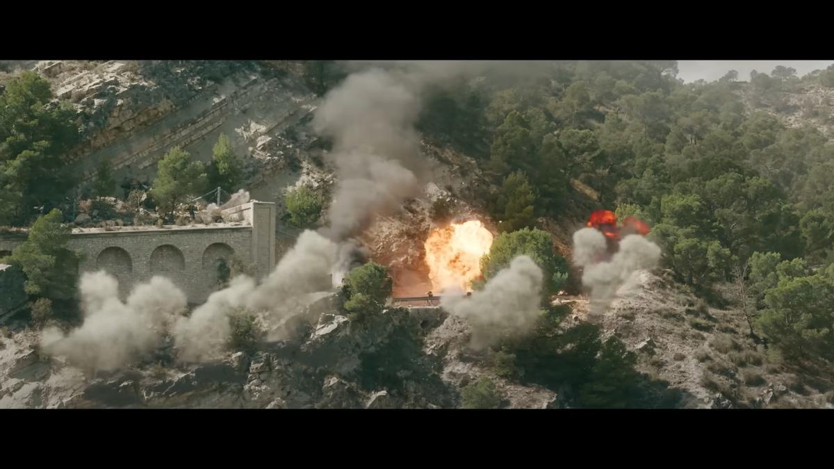 Captura del trailer de la película grabada en La Vila Joiosa.