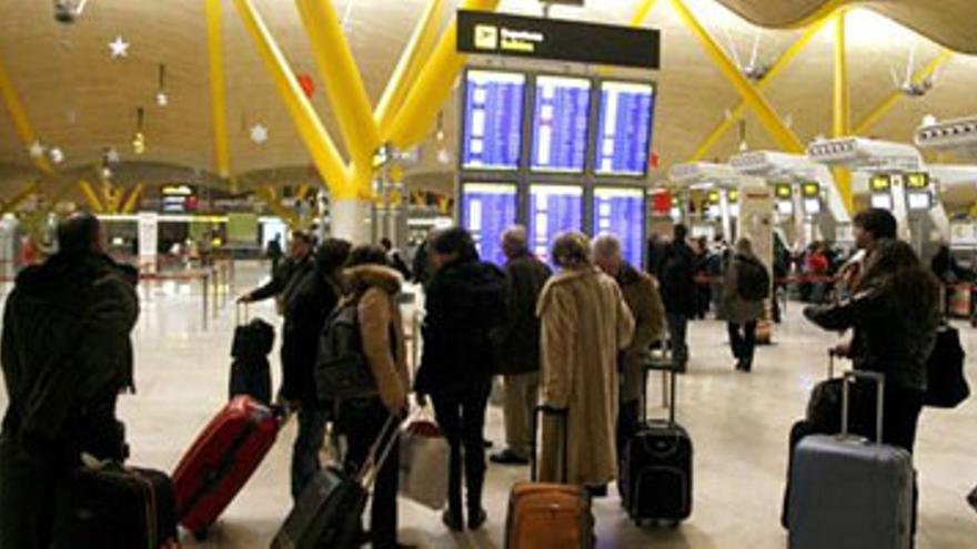 Barajas ya funciona a pleno rendimiento