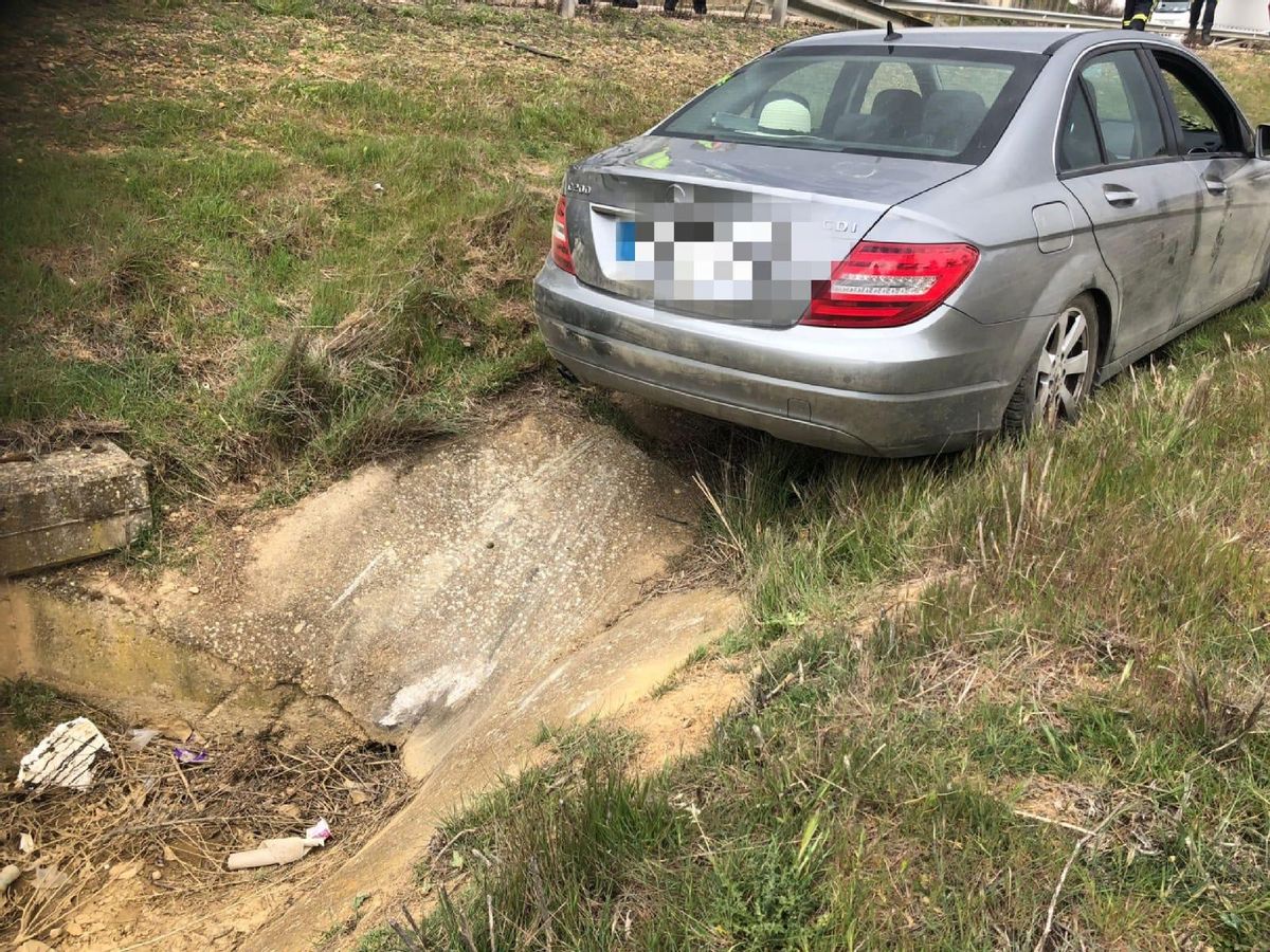 Imágenes del accidente.