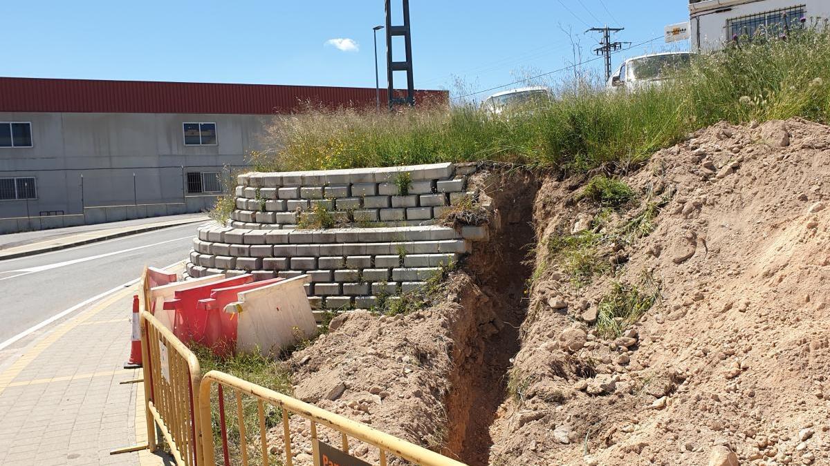 Finalizan las obras de mejora del Polígono Cerro del Castillo en Jumilla