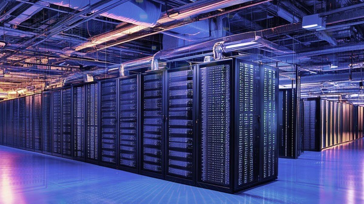 Imagen de un centro de datos