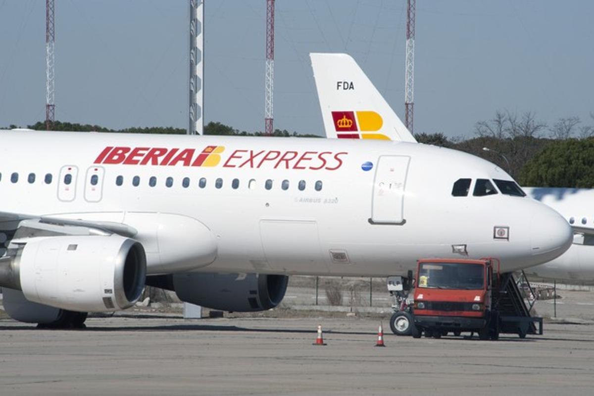 Avió d’Iberia Express, a Barajas.