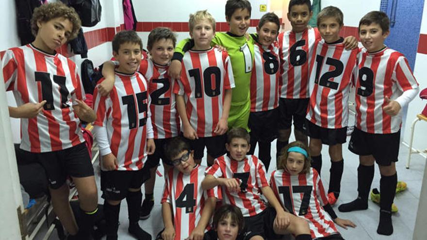 Prebenjamines El Portmany A canta el alirón