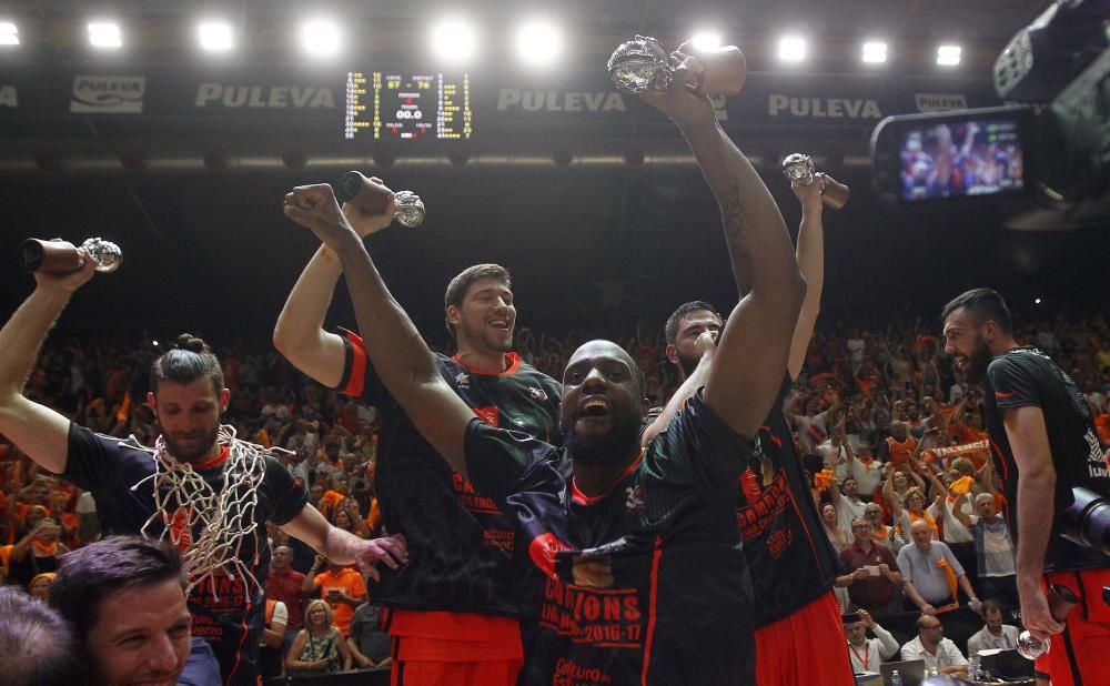 Así ha sido la celebración del Valencia Basket