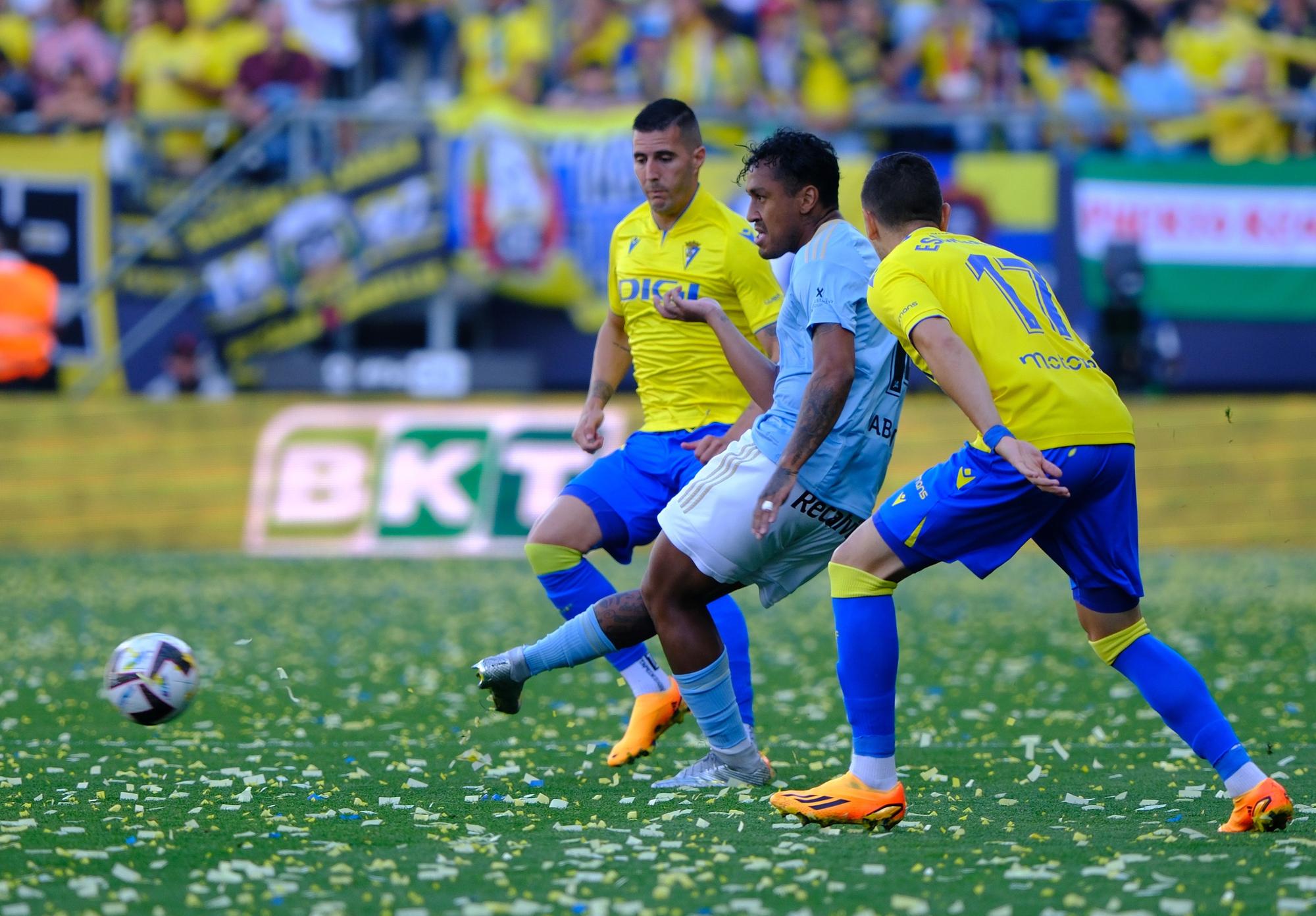 Todas las imágenes de la derrota del Celta ante el Cádiz