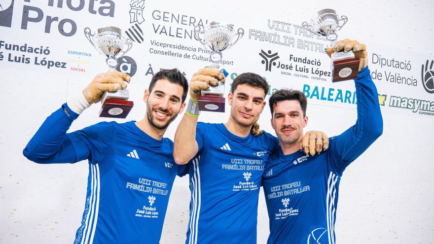 Vercher, Seve i Ricardet guanyen el VIII Trofeu Família Bataller