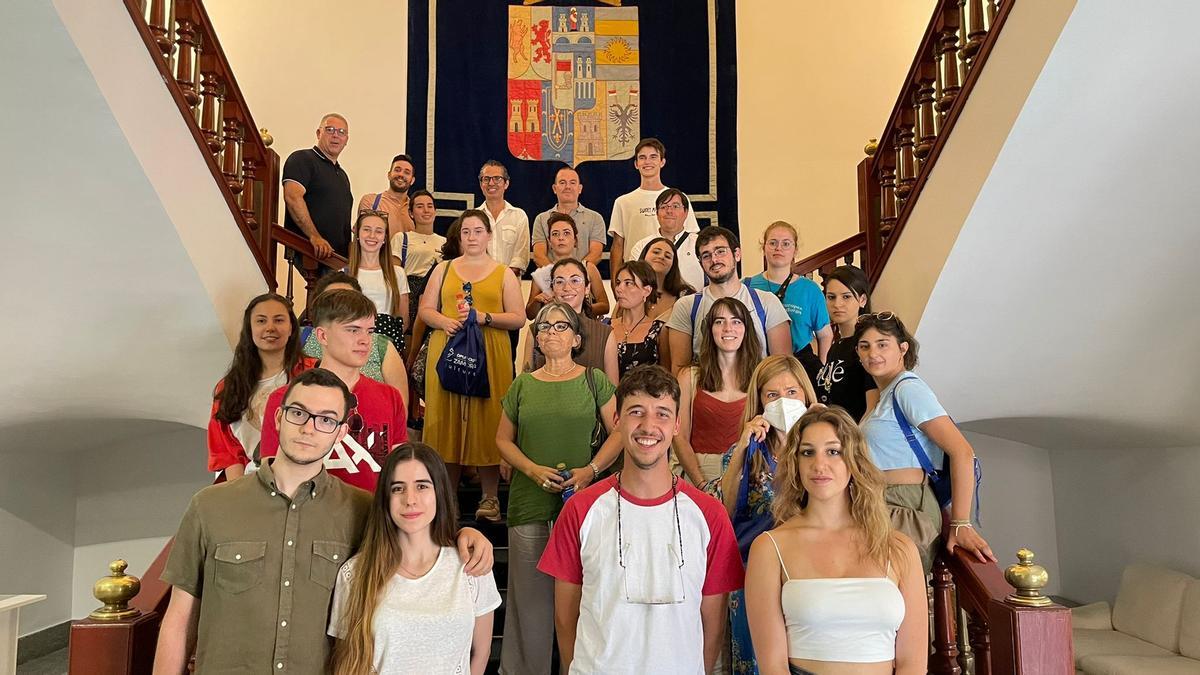 Encuentro de Jóvenes de Castilla y León en la Diputación de Zamora.