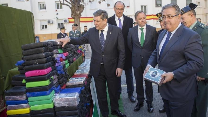 Incautada media tonelada de cocaína en Valencia enviada con el sistema del &#039;gancho perdido&#039;