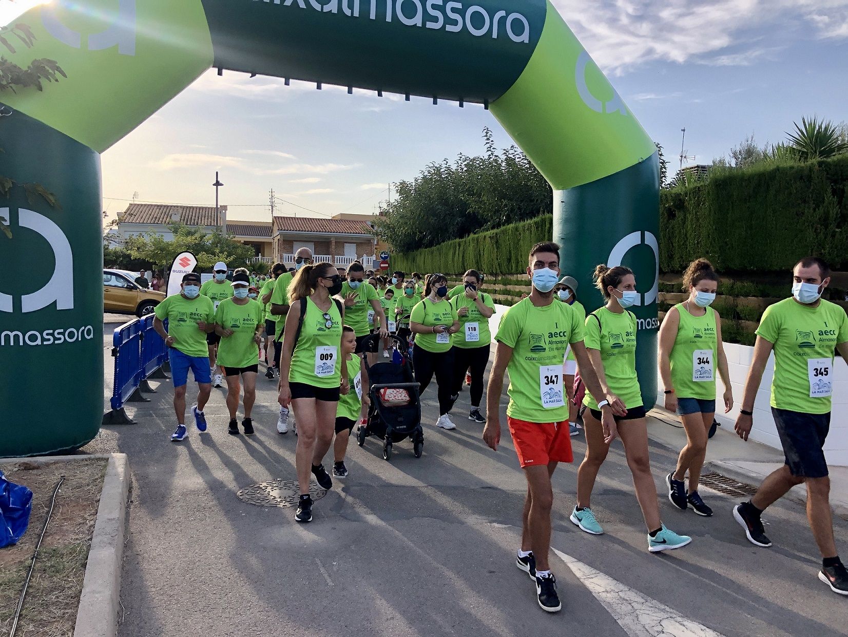 Primera marcha contra el cáncer de Almassora