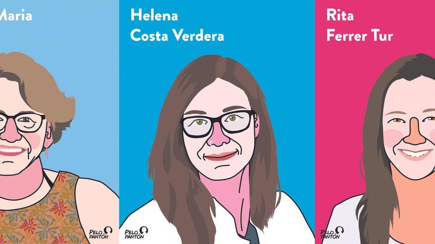 Tres científicas &quot;ilustradas&quot; de Ibiza y Formentera