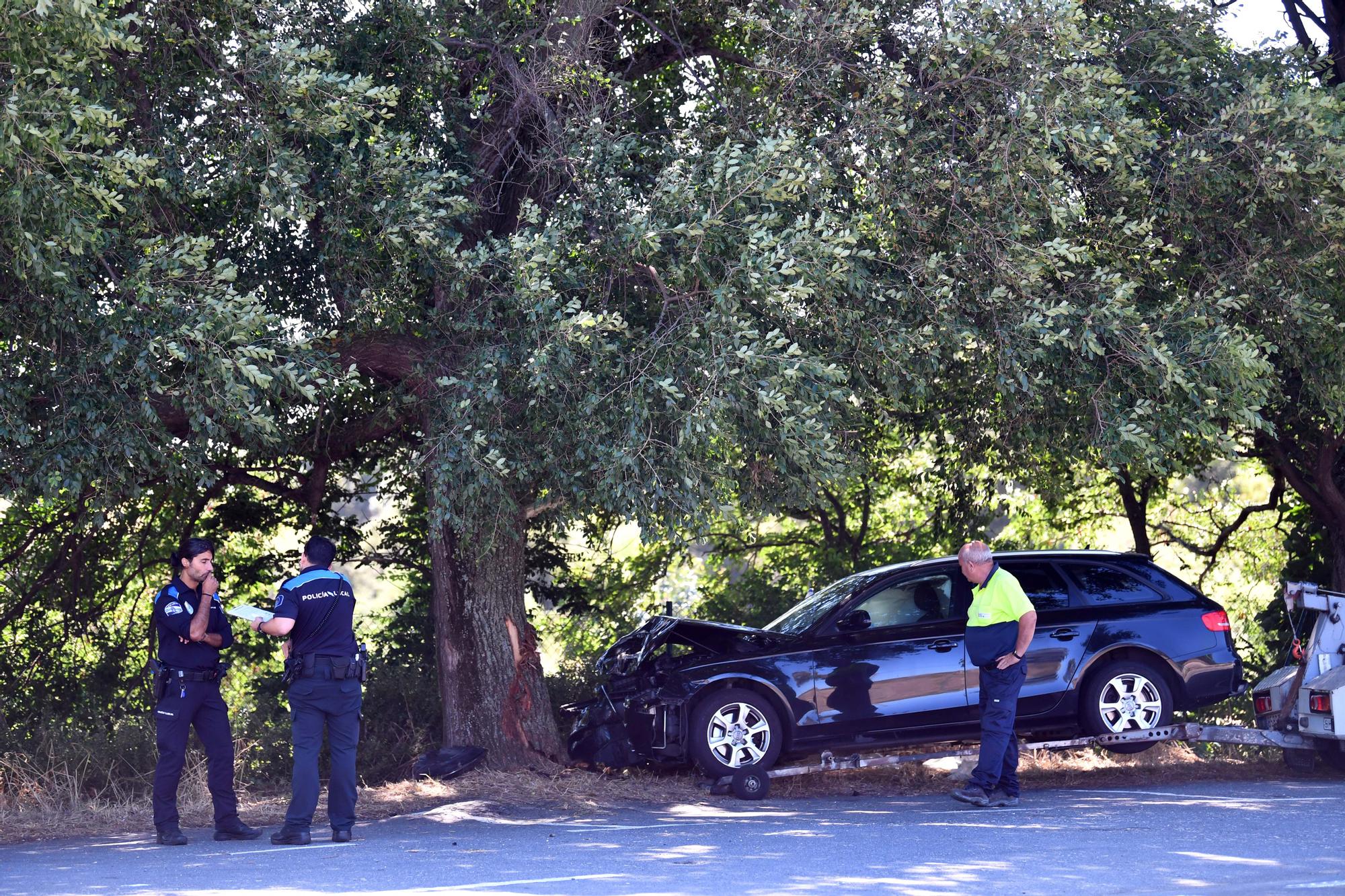 Muere un hombre tras chocar su coche contra un árbol en A Coruña - La ...